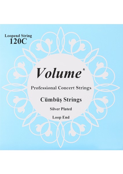 Cümbüş Teli Gümüş Kaplama