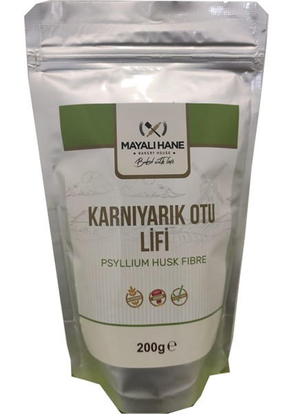 Karnıyarık Otu Lifi (Psyllium Husk Fibre) 200 gr