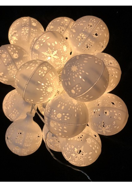 Kartopu Top LED Işık Zinciri