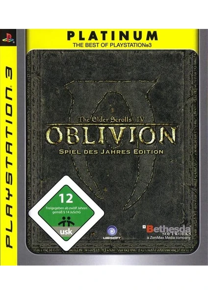 The Elder Scrolls IV: Oblivion - Spiel Des Jahres Edition PS3 Oyun