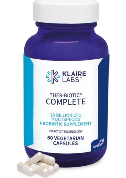 Klaire Labs Ther-Biotic Complete Probiotic 60 Kapsül