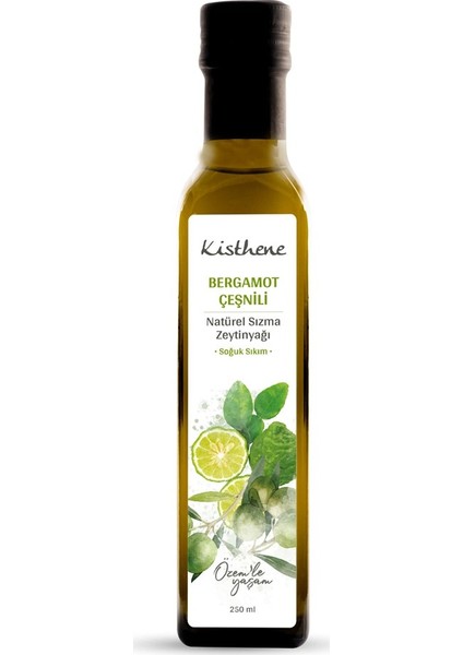 Bergamot Çeşnili Zeytinyağı 250 ml