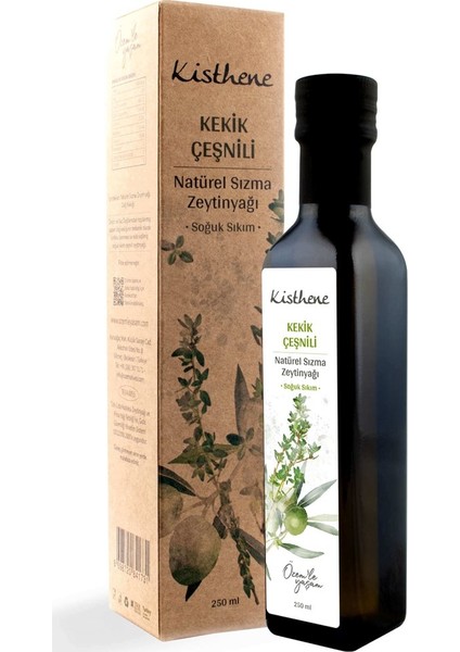 Kekik Çeşnili Zeytinyağı 250 ml