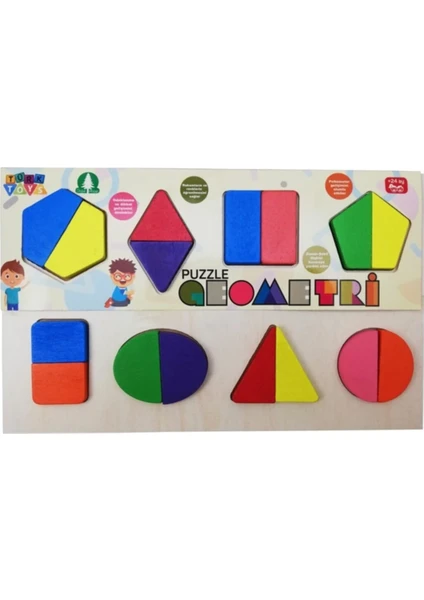 Türk Toys Geometri Puzzle