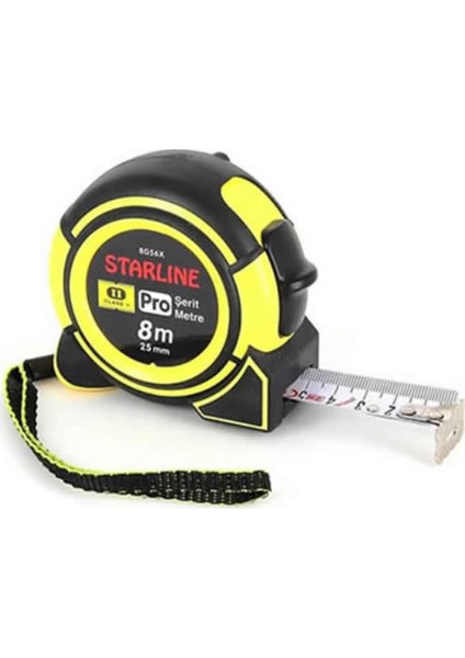 Starlıne 8G56X Şerit Metre 8 m x 25 mm