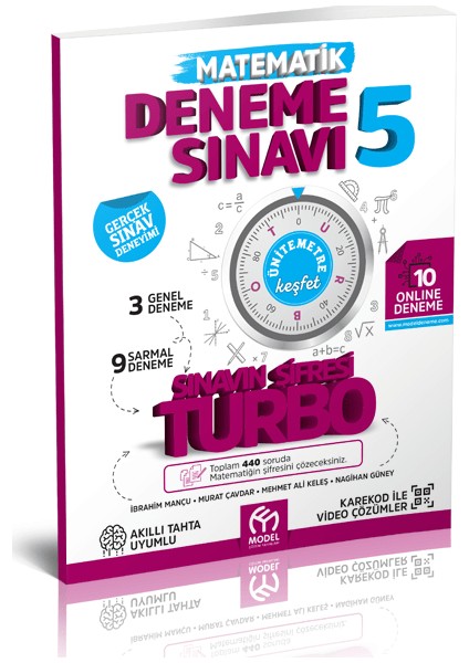 Turbo 5. Sınıf Matematik Deneme