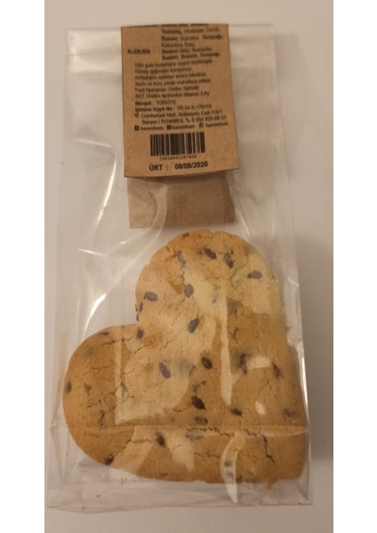 Keto Bademli Kalp Kurabiye - 50 gr fiyatları