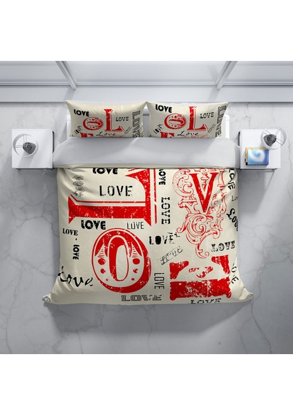 Cattleya Love Pamuk Saten Çift Kişilik Nevresim Takımı modelleri