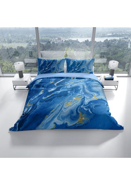 Cattleya Bluedream Pamuk Saten Çift Kişilik Nevresim Takımı fiyatları