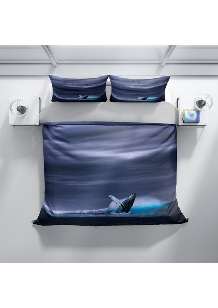 Cattleya Shark Pamuk Saten Çift Kişilik Nevresim Takımı modelleri