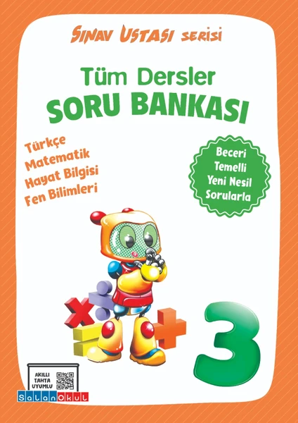 Salan Yayınları 3.Sınıf Tüm Dersler Soru Bankası