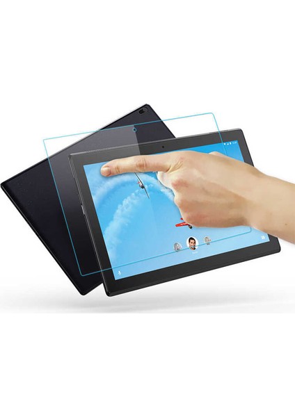 Tekno Grup Lenovo Tab M10 Plus Temperli Cam Ekran Koruyucu Şeffaf