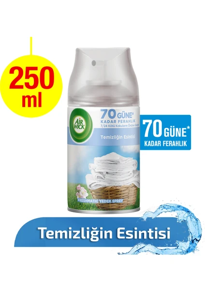 Airwick Freshmatic Yedek Sprey 250ml Temizliğin Esintisi