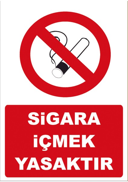 Sigara Içilmez Uyarı Panosu