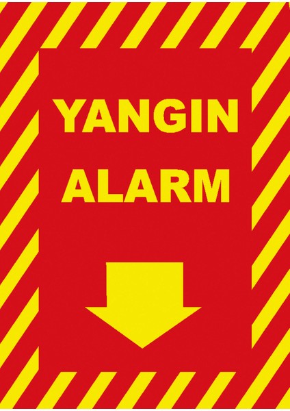 Yangın Alarmı Uyarı Panosu