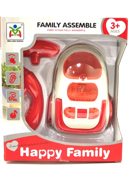 Kırmızı Elektrikli Süpürge Makinası LS820K22 fiyatları