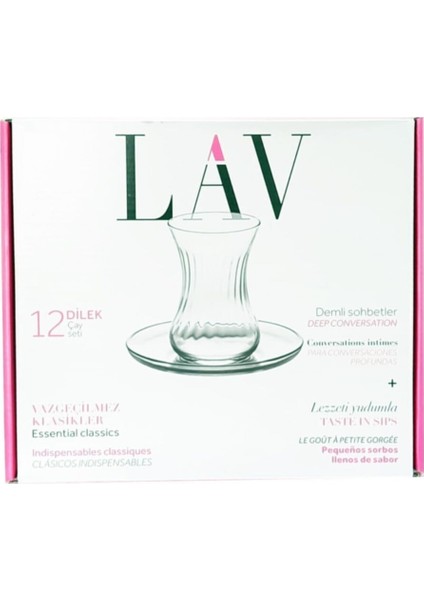 Dilek 12'li Çay Seti fırsatları