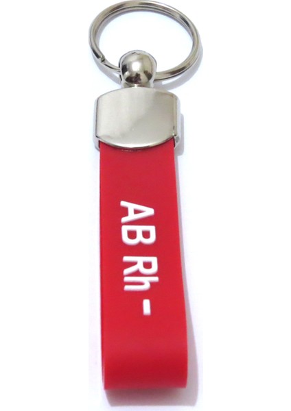 Ab Rh - Kan Grubu Silikon Kauçuktan Anahtarlık modelleri