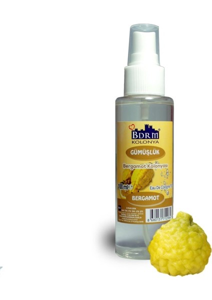 Bdrm Gümüşlük Bergamot Kolonyası Sprey 100 ml