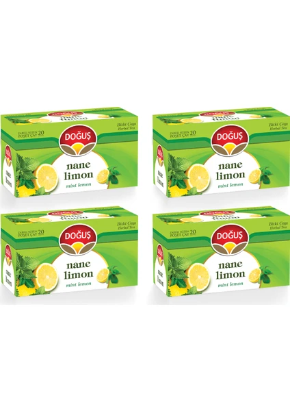 Nane Limon Çayı 20'li x 4 Paket