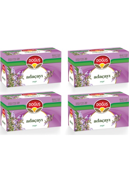 Adaçayı 20'li x 4 Paket