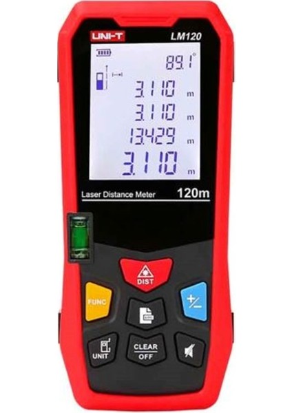 LM120 120 m Lazer Mesafe Ölçer Lazermetre