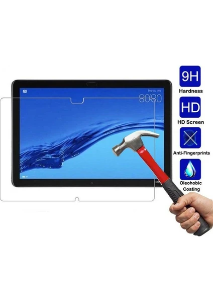 Essleena Huawei Mediapad T3 9.6'' Tempered Glass Cam