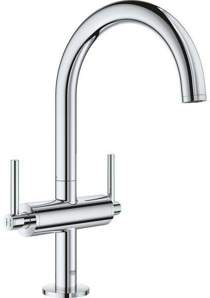 Atrio Tek Delikli Lavabo Bataryası 1/2″ L-Boyut 21022003