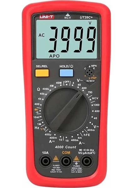 UT39C+ Dijital Multimetre