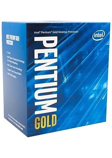 Pentium G6400 4 GHz 4 MB Cache 1200 Pin İşlemci
