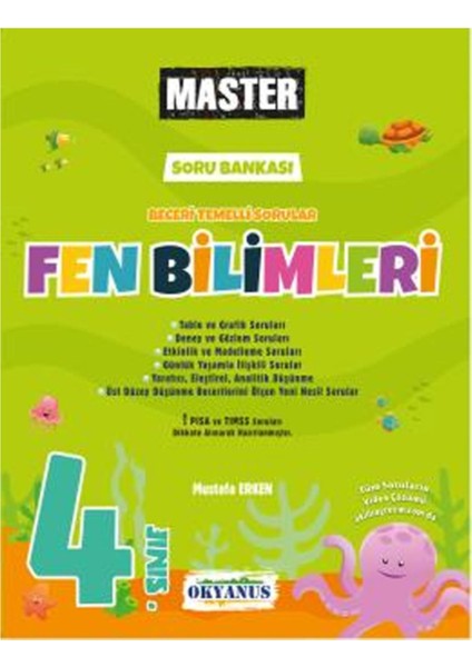 4. Sınıf Master Fen Bilimleri Soru Bankası