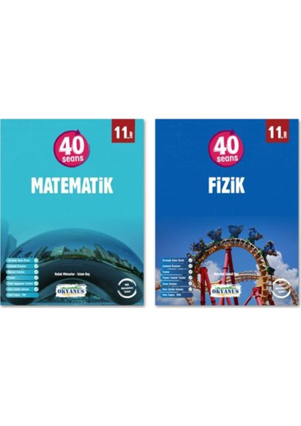 Okyanus Yayınları 11. Sınıf 40 Seans Matematik-Fizik 2 Kitap