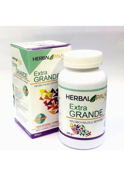 Extra Grande Ginseng ve Propolis Ilaveli Keçi Boynuzlu Bitkisel Karışım 300 gr