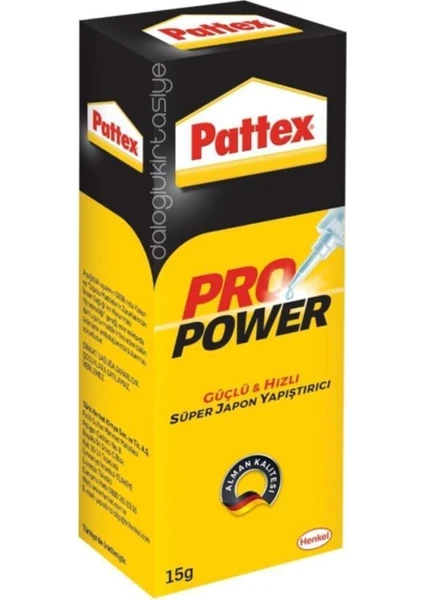 Pro Power Japon Yapıştırıcı Süper Hızlı 15 gr