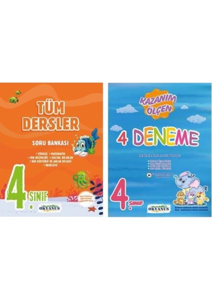 4. Sınıf Tüm Dersler+4 Deneme