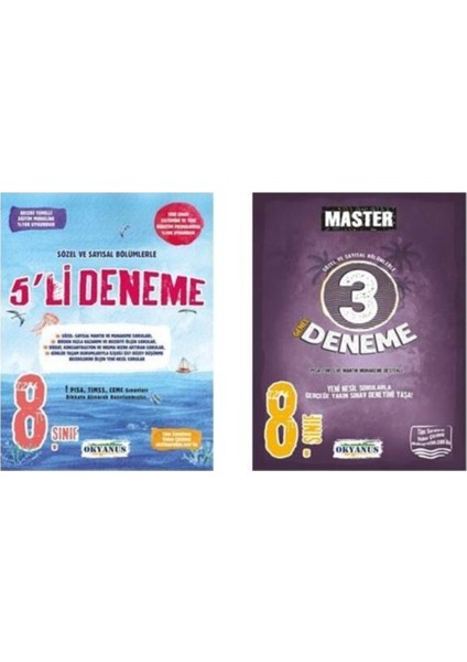 8. Sınıf Genel Deneme Seti