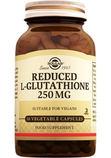 Reduced L Glutathione 250 Mg 30 Kapsül