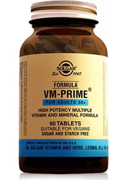 Vm Prime 50+ 60 Tablet