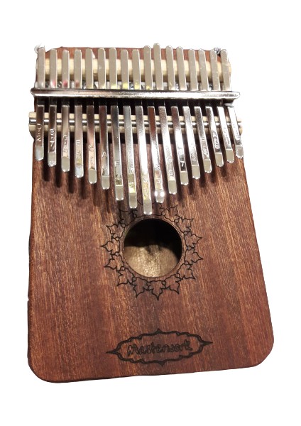 Kalimba 17 Tuşeli  Maun  Masterwork  Kılıf + Çekiç