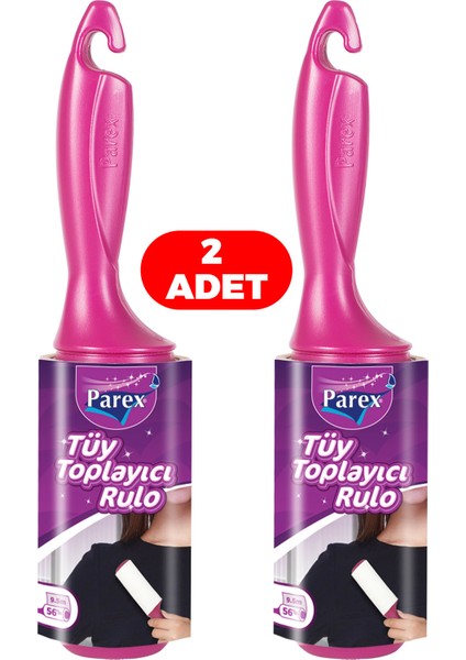 Premium Tüy Toplayıcı Rulo 56 Yapraklı x 2 Adet