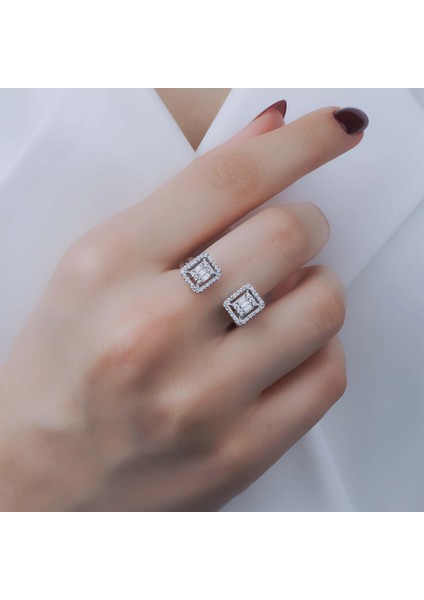 0,42 Karat Baget Yüzük fiyatları