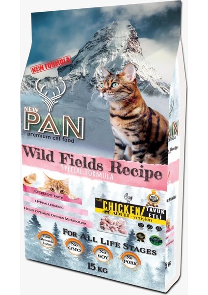 Tavuklu Yetişkin Kedi Maması 15 kg