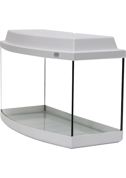 Akvaryum 100 Cm Bombeli Beyaz Tam Kapaklı 100x34x54 Cm