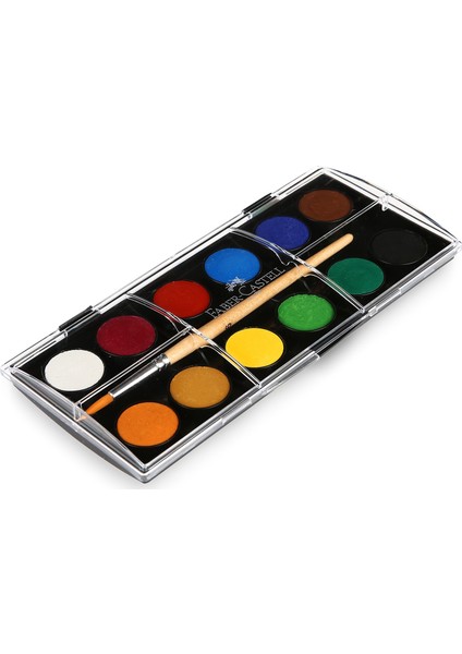 Faber Castell 3'lü Boya Seti (Kuru Boya, Sulu Boya, Pastel Boya)