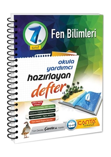 7. Sınıf – Fen Bilimleri Hazırlayan Defter