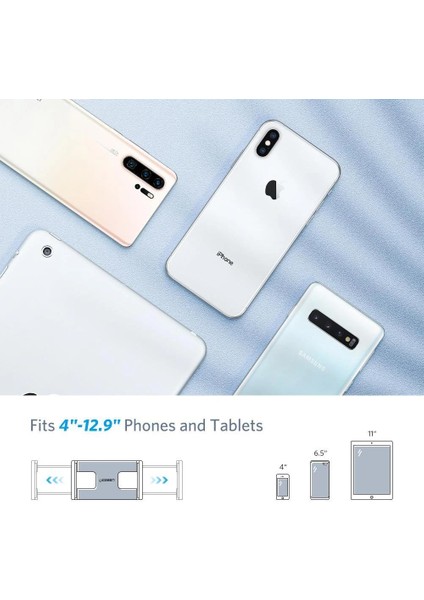 Uzun Kollu Ayarlanabilir Tablet ve Telefon Tutucu - 50394