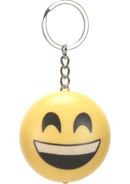 Smile Tasarımlı Işıklı Sesli Anahtarlık