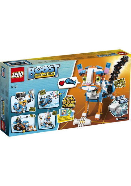 LEGO® Boost 17101 Yaratıcı Alet Kutusu Yapım Seti Çocuk ve Yetişkin için Kodlama Oyuncak Robot