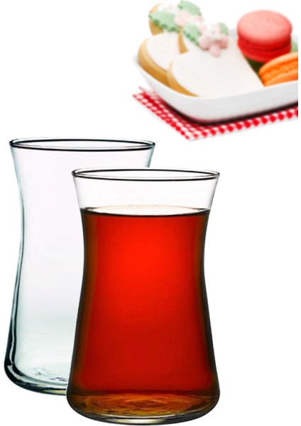 6'lı Heybeli Çay Bardağı