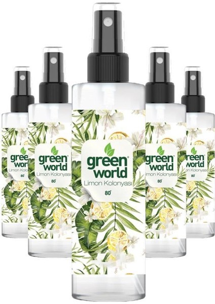 Limon Kolonyası Sprey 250 ml x5